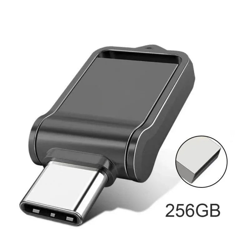 USB 3.2 Type-C Flash Drive 512GB/1TB/2TB for Phones & PC's (2 colours available)