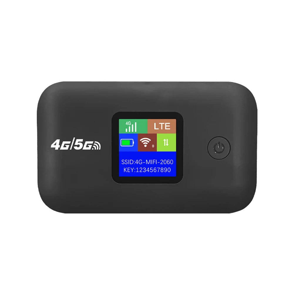 4G LTE Portable WiFi Router with SIM Slot (6 virsions available)