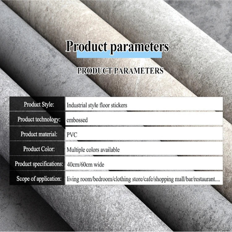 Thick Wood Grain PVC Floor Sticker (40cm) (available in 5 designs)