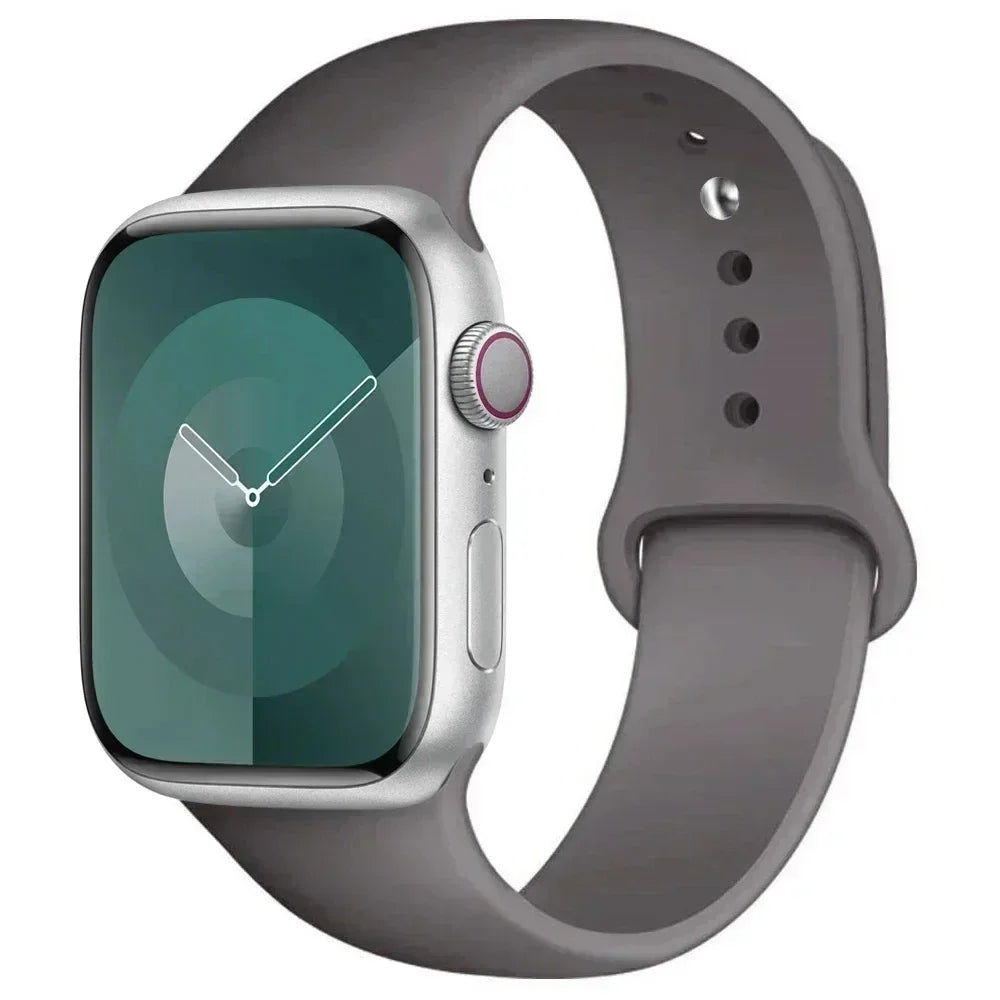 Silicone Sport Band for Apple Watch Series (42mm - 49mm)(available in 45 colours)
