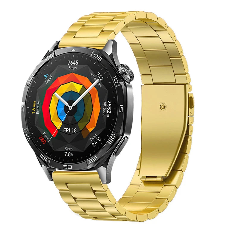 Metal Band for the Garmin Forerunner/Venu/Vivomove Series (18mm/20mm/22mm) (4 colours available)