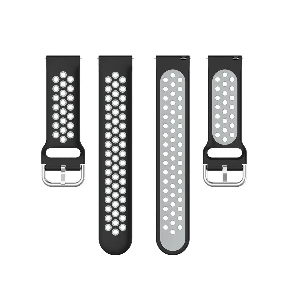 Silicone Sport Strap for the Fitbit Blaze/Versa/Versa 2/Lite Series (15 colours available)