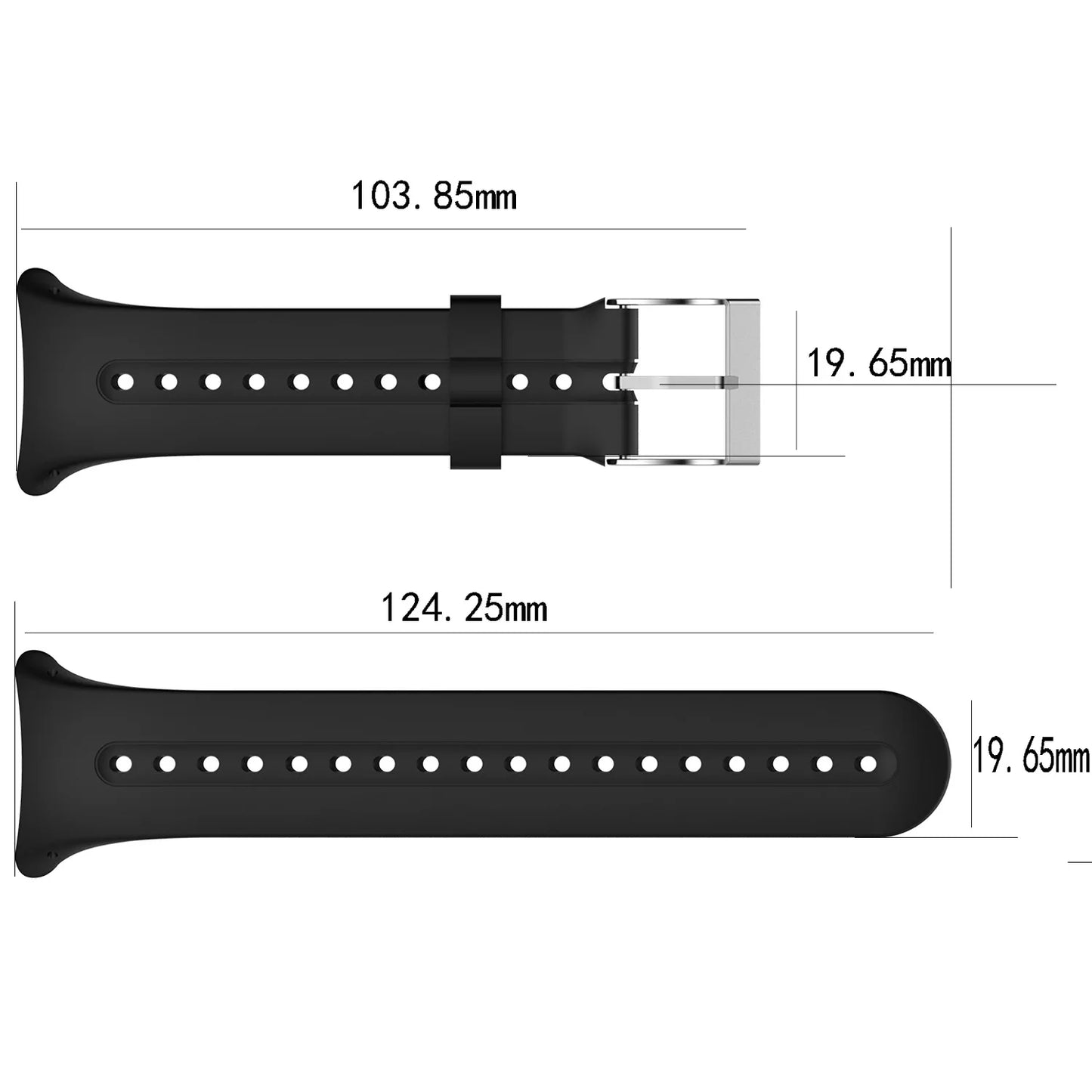 Garmin Swim Replacement Strap with Tools (Black)