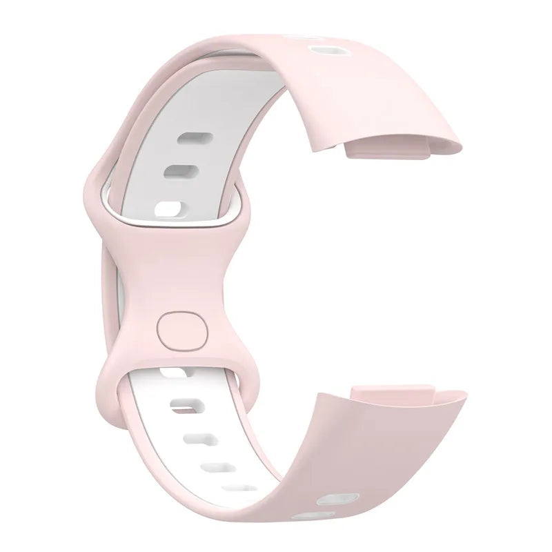 Rubber Sport Strap for the Fitbit Charge 5/6 Series (available in 21 colours)