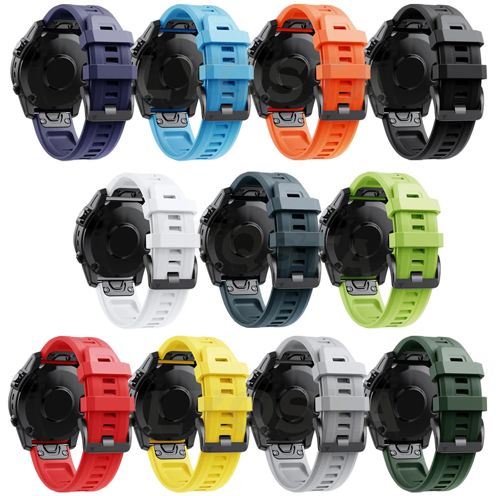 QuickFit Silicone Strap for th Garmin Instinct 2 (available in 12 colours)