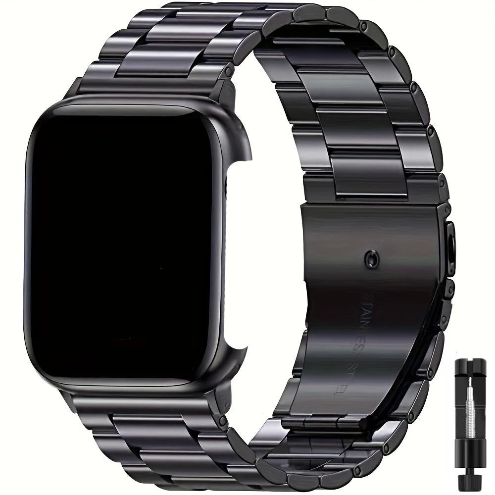 Stainless Steel Strap for the Apple Watch Ultra/Series 3–10 (38–49mm) (2 sizes & 18 colours available)