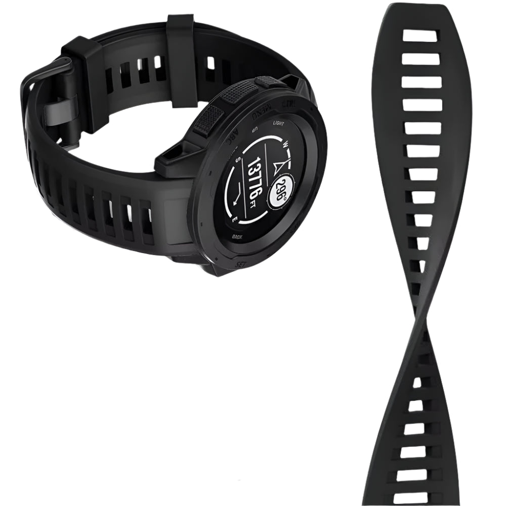 Soft Silicone Strap for the Garmin Instinct 1/2/Solar/Tactical Series (available in 5 colours)