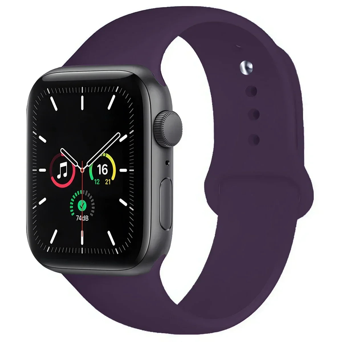Silicone Sport Band for Apple Watch Series (42mm - 49mm)(available in 45 colours)
