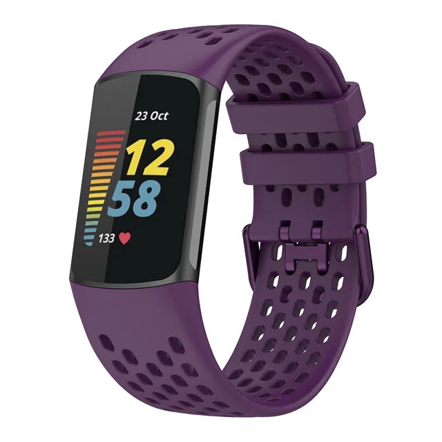 Silicone Strap for the Fitbit Charge 5/6 Series (12 colours available)