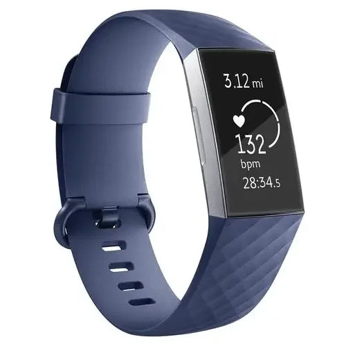 Fitbit Charge 3/3SE/4 Silicone Replacement Band (available in 2 sizes & 14 colours)
