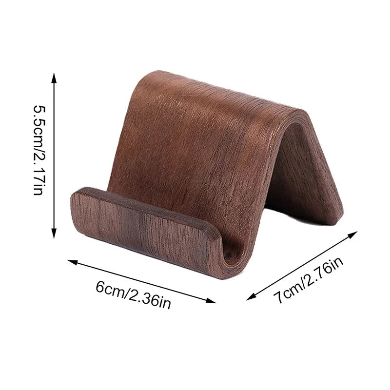 Wooden Phone & Business Card Holder (available in 2 designs)