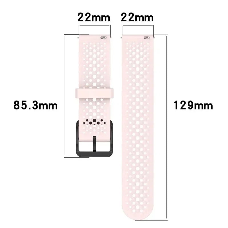 Silicone Strap for the Garmin Forerunner & Venu Series (20mm/22mm) (20 colours available)