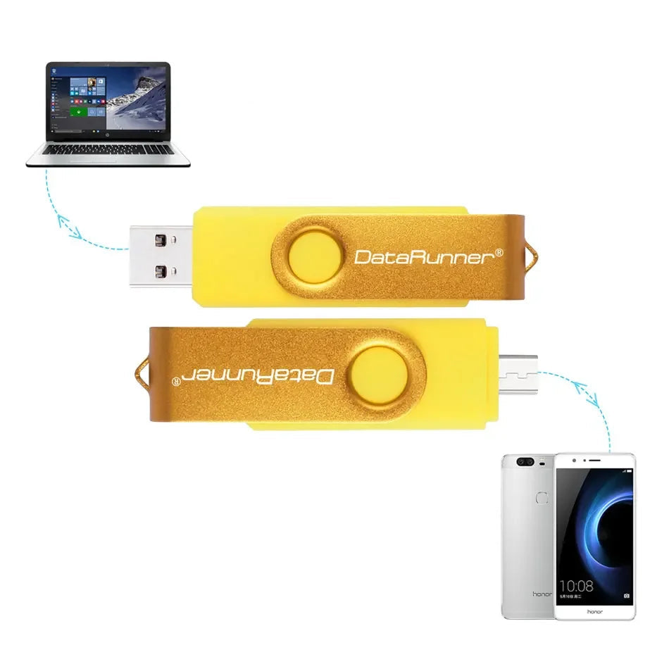 USB Flash Drive (8GB–128GB) for Android & PC