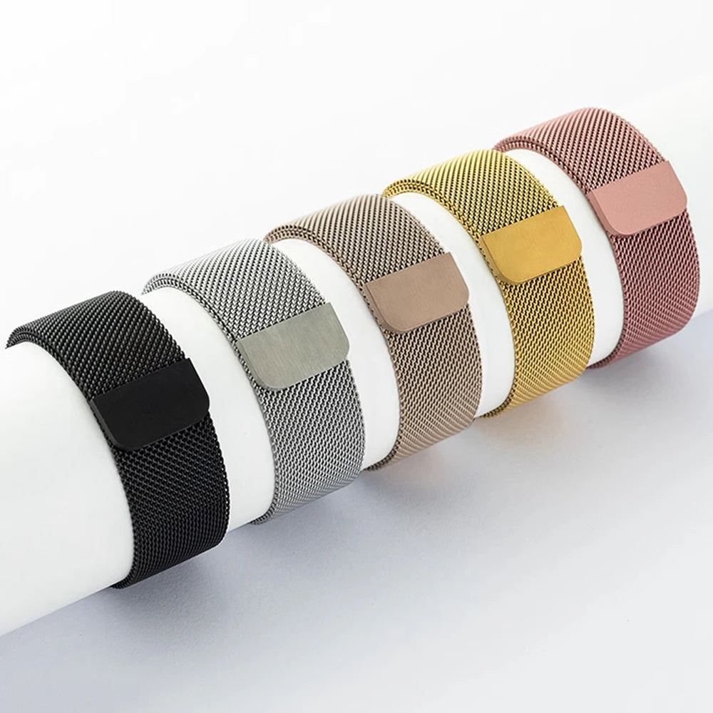 Milanese Loop Strap for the Apple Watch Ultra & Series 3–10 (10 colours available)