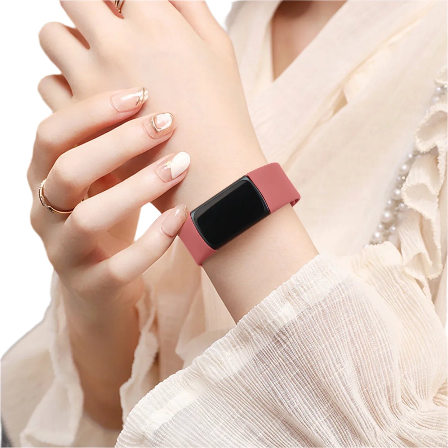 Adjustable Strap for the Fitbit Charge 5/6 (2 sizes & 19 colours available)
