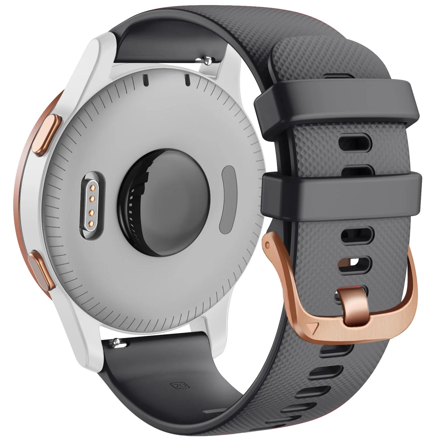 Silicone Replacement Strap for the Garmin Venu 2S Series (available in 10 colours)