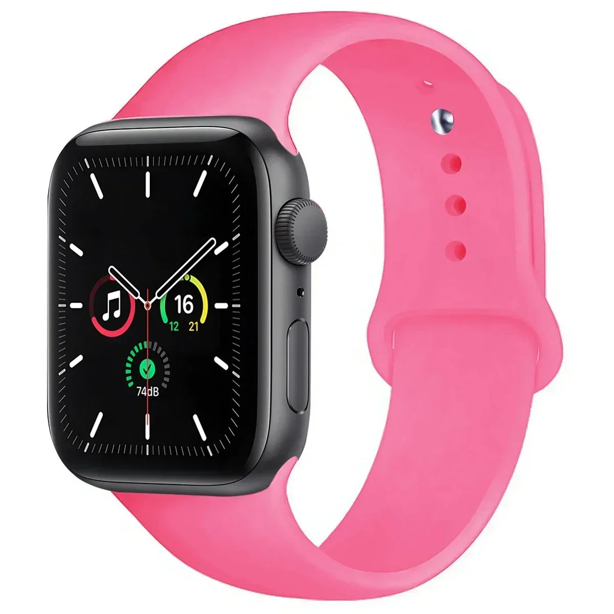 Silicone Sport Band for Apple Watch Series (42mm - 49mm)(available in 45 colours)