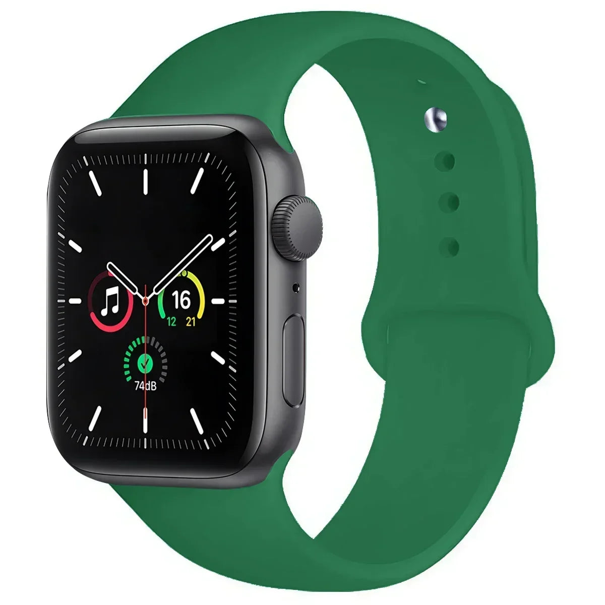 Silicone Replacement Strap for Apple Watch Series (38mm - 42mm) (available in 45 colours)