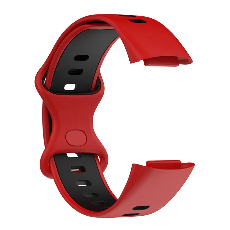 Rubber Sport Strap for the Fitbit Charge 5/6 Series (available in 21 colours)