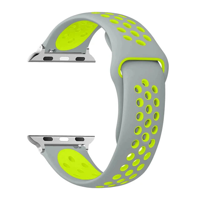 Silicone Sports Strap for the Apple Watch Ultra 2 & Series 10–6 (13 colours available)