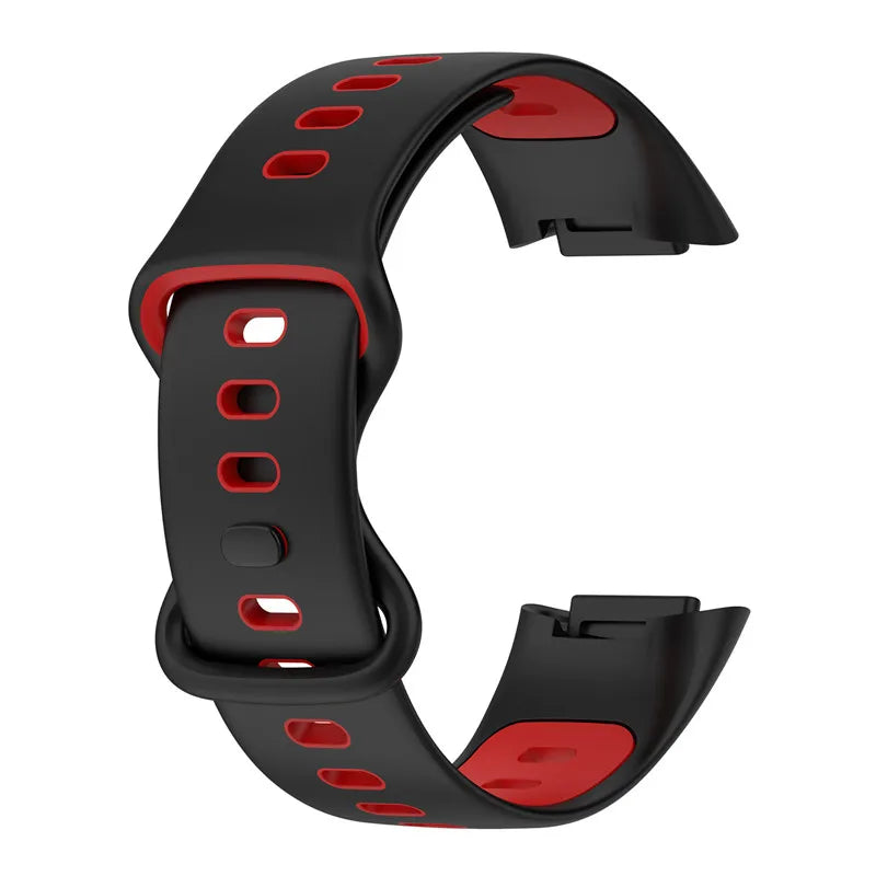 Rubber Sport Strap for the Fitbit Charge 5/6 Series (available in 21 colours)