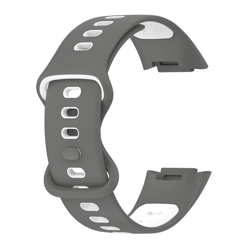 Rubber Sport Strap for the Fitbit Charge 5/6 Series (available in 21 colours)