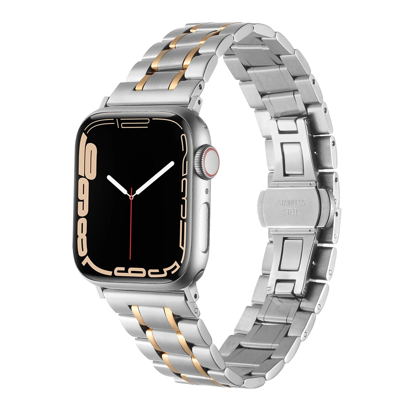 Stainless Steel Strap for the Apple Watch Ultra/Series 3–10 (38–49mm) (2 sizes & 18 colours available)