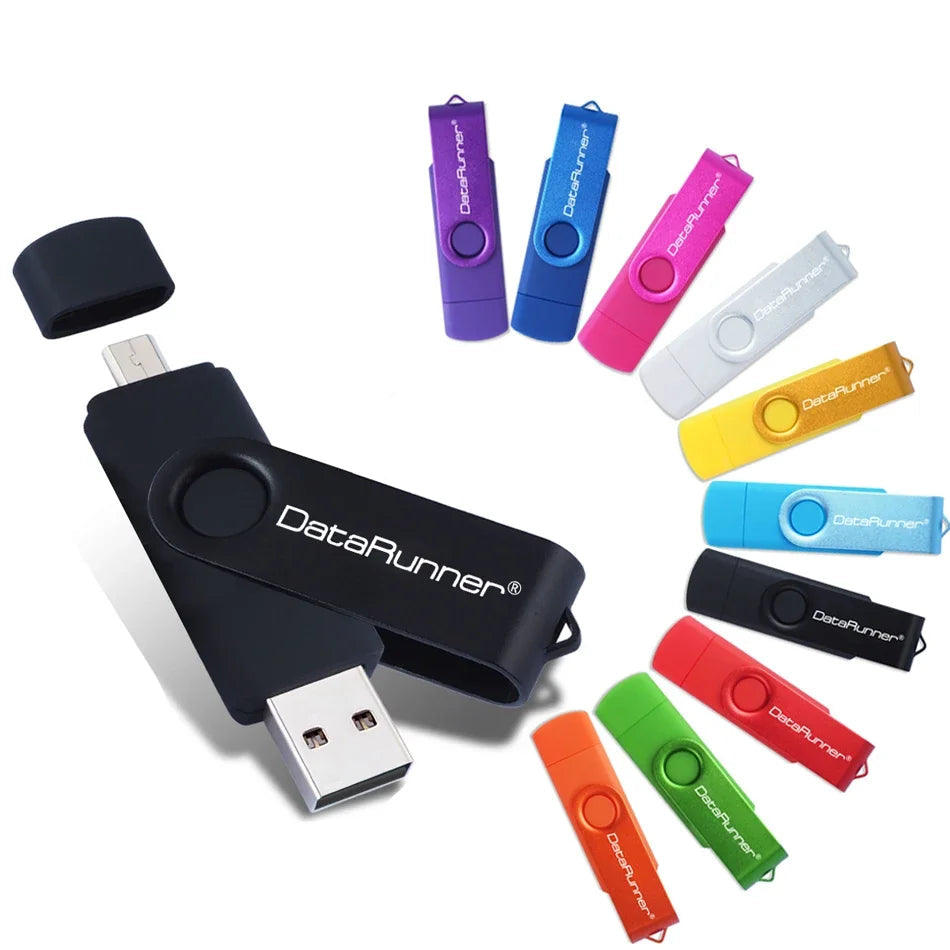 USB Flash Drive (8GB–128GB) for Android & PC
