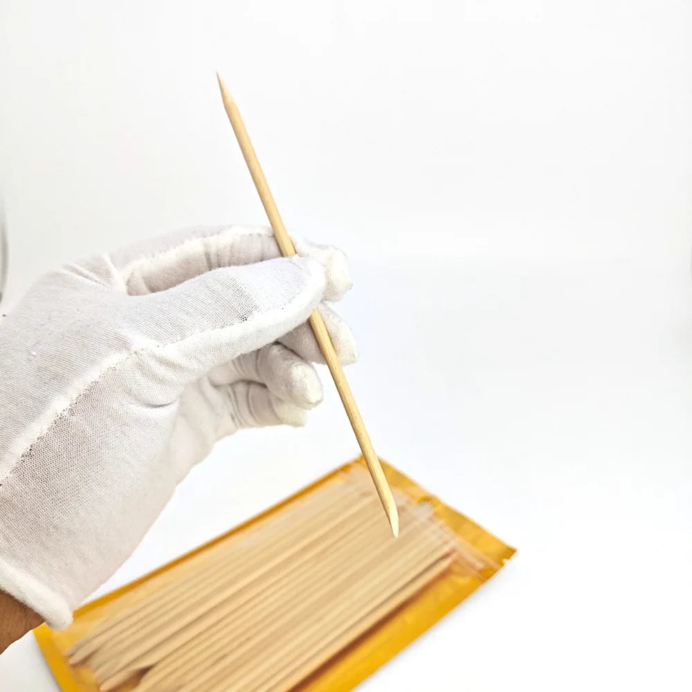 Wooden Watch Cleaning Sticks