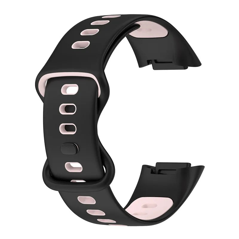 Rubber Sport Strap for the Fitbit Charge 5/6 Series (available in 21 colours)
