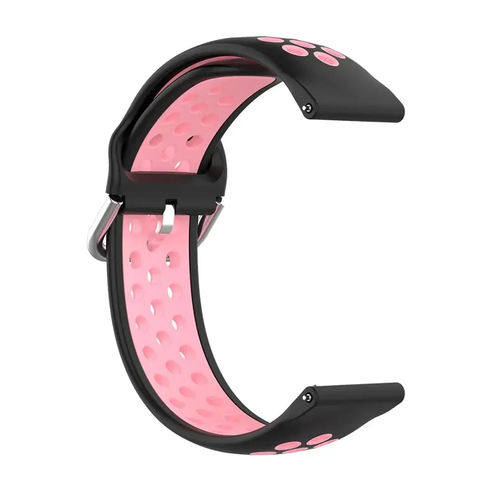 Silicone Sport Strap for the Fitbit Blaze/Versa/Versa 2/Lite Series (15 colours available)