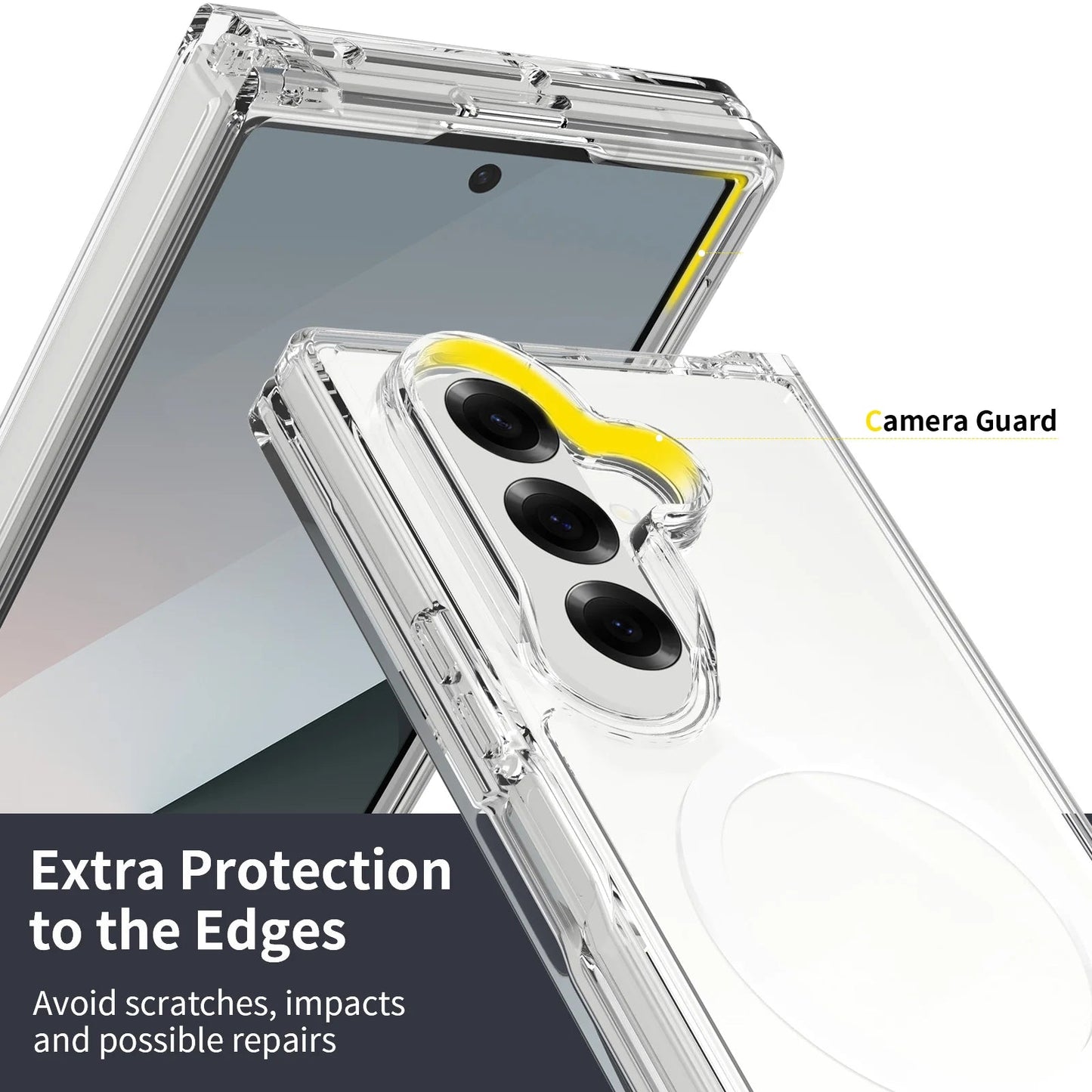 Transparent Phone Case for the Samsung Galaxy Z Fold7