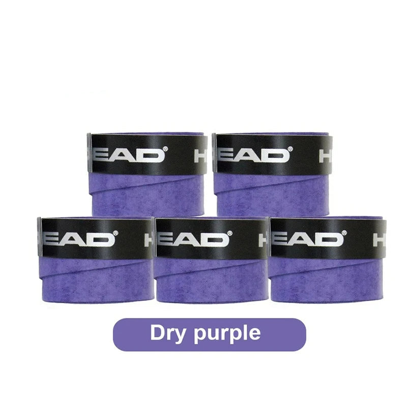 Padel Racket / Tennis Racket Non-Slip Sweat Absorbing Grip Tape (5 Pcs)