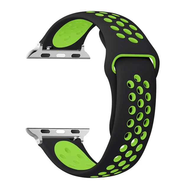 Silicone Sports Strap for the Apple Watch Ultra 2 & Series 10–6 (13 colours available)