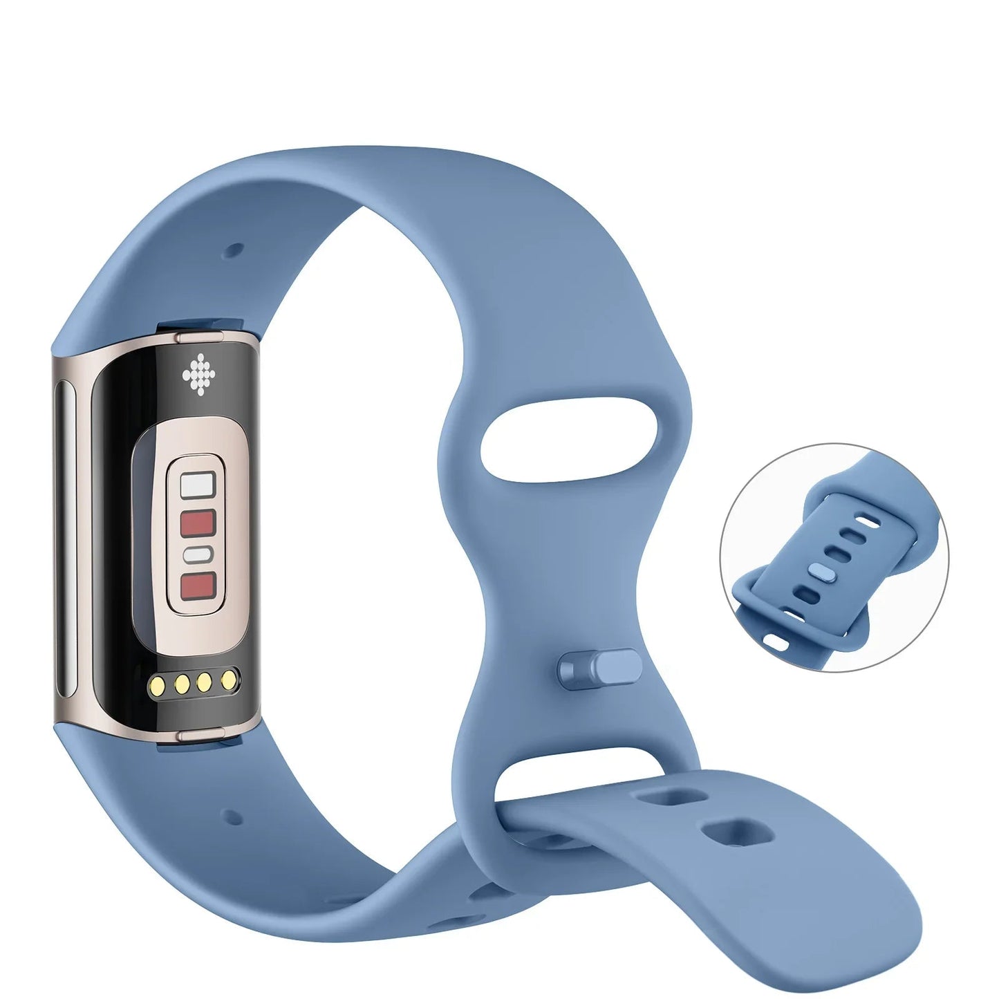 Adjustable Strap for the Fitbit Charge 5/6 (2 sizes & 19 colours available)