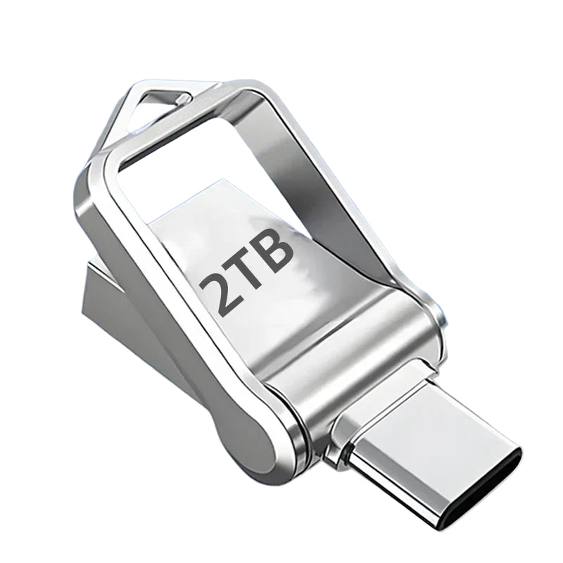 USB 3.2 Type-C Flash Drive 512GB/1TB/2TB for Phones & PC's (2 colours available)
