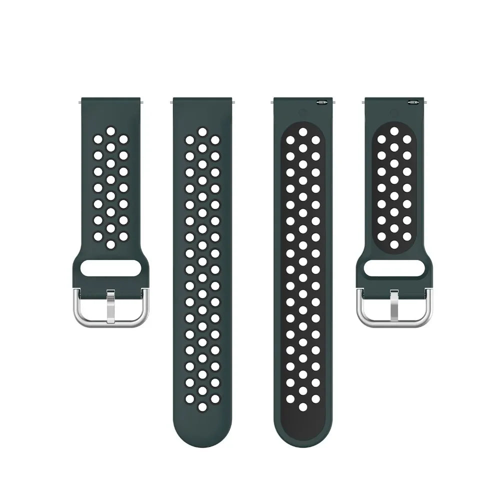Silicone Sport Strap for the Fitbit Blaze/Versa/Versa 2/Lite Series (15 colours available)