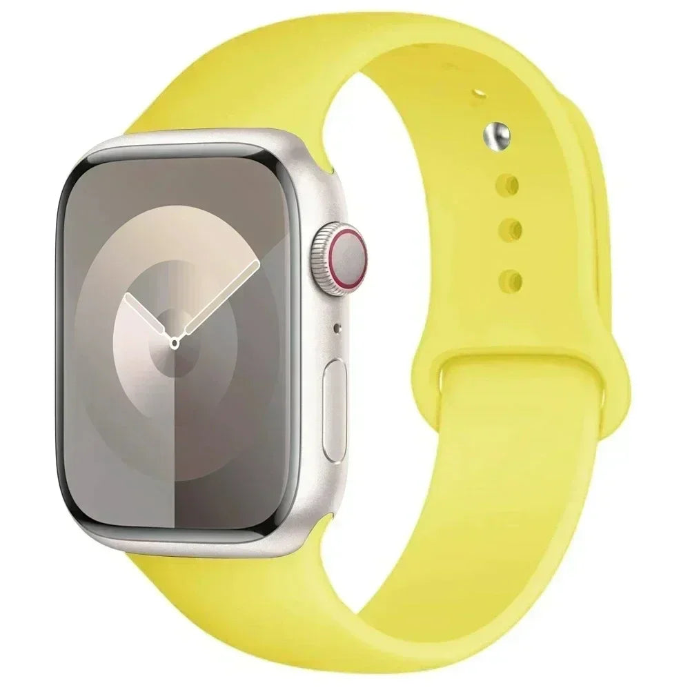 Silicone Sport Band for Apple Watch Series (42mm - 49mm)(available in 45 colours)