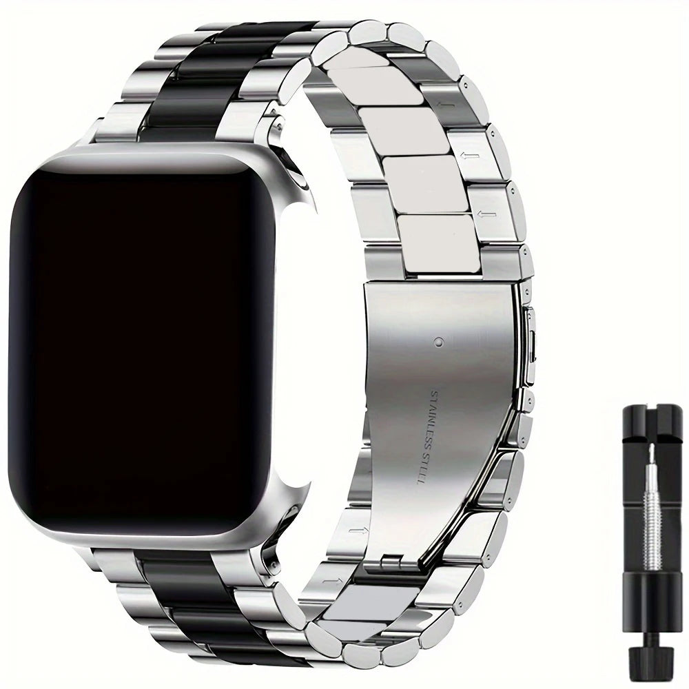 Stainless Steel Strap for the Apple Watch Ultra/Series 3–10 (38–49mm) (2 sizes & 18 colours available)