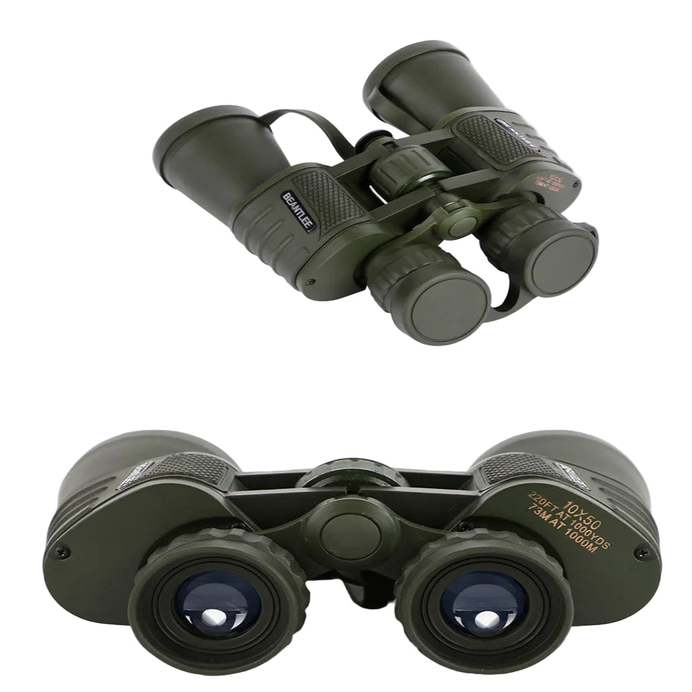 10x50 HD Long-Range Binoculars – Waterproof Outdoor Telescope