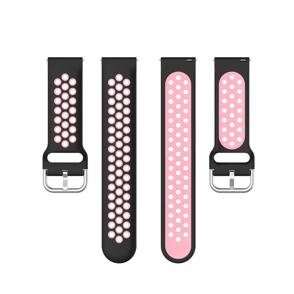 Silicone Sport Strap for the Fitbit Blaze/Versa/Versa 2/Lite Series (15 colours available)