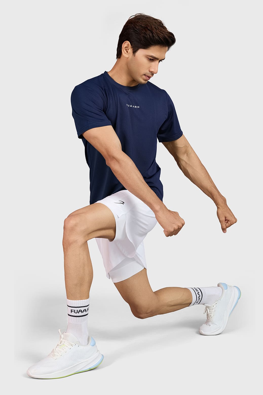 Slate Running T-shirt Navy