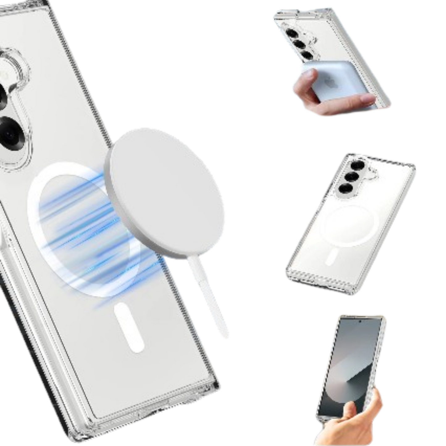 Transparent Phone Case for the Samsung Galaxy Z Fold7