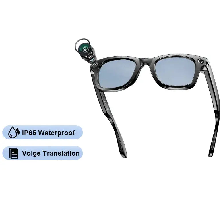AI Smart Glasses – 4K Camera Translation Music & Calls (4 models available) - Play Blue Light / Smart Glasses - 9eight5