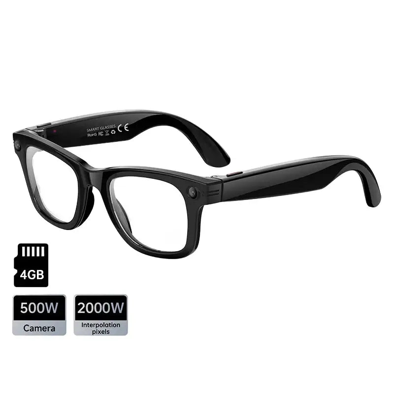 AI Smart Glasses with 5MP Camera & Bluetooth - Anti blue light / Smart Glass - 9eight5
