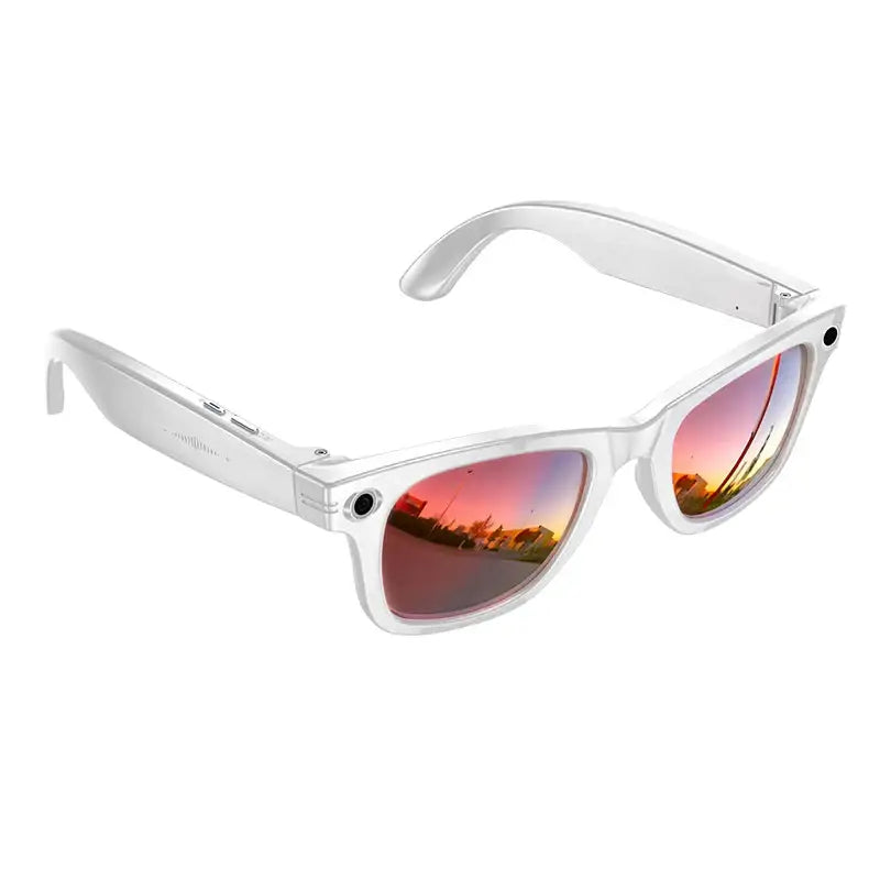 AI Smart Glasses with Camera & Bluetooth Call (different models available) - White / Smart Glass - 9eight5