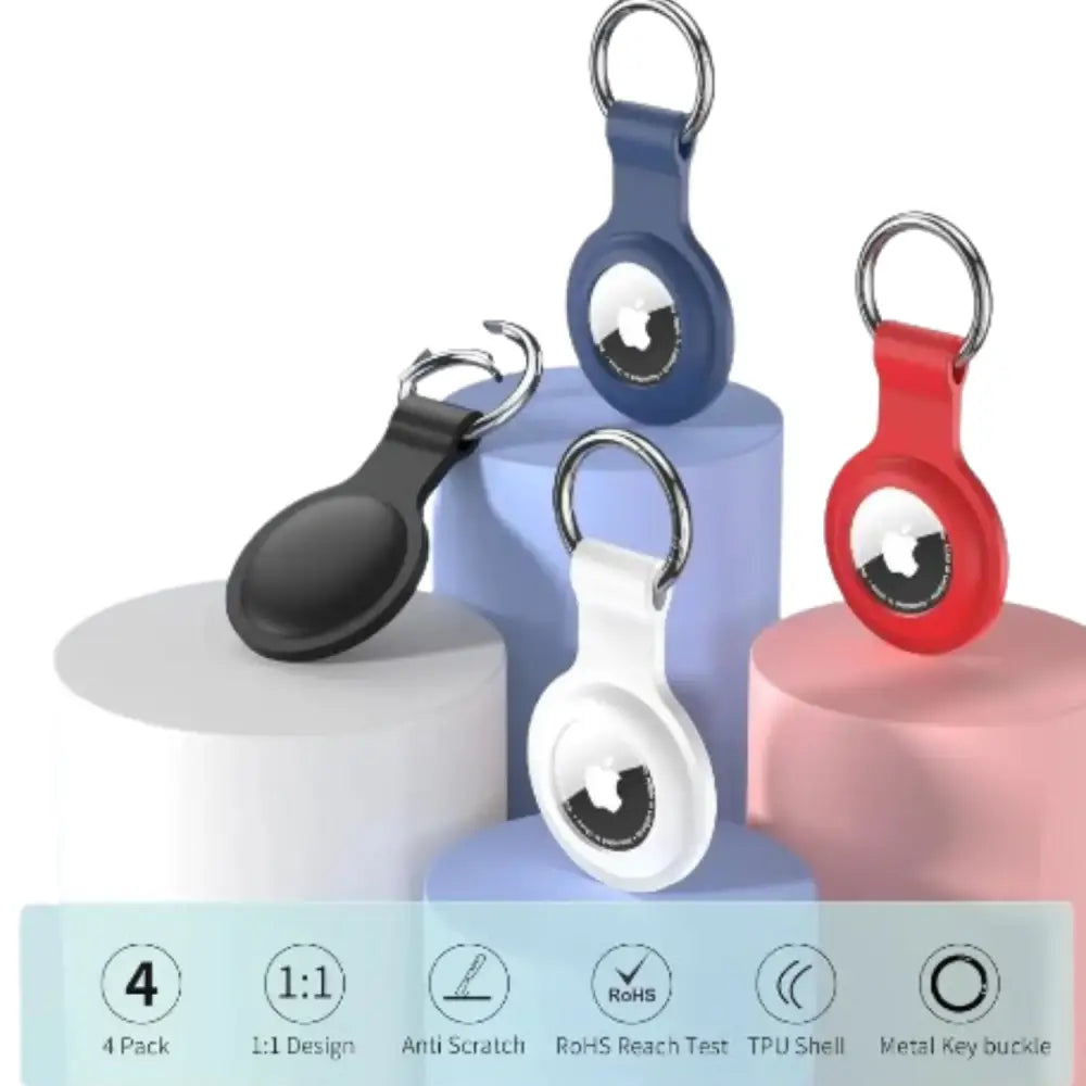Air Tag Holder with Keyring – For Pets & Luggage - TWS