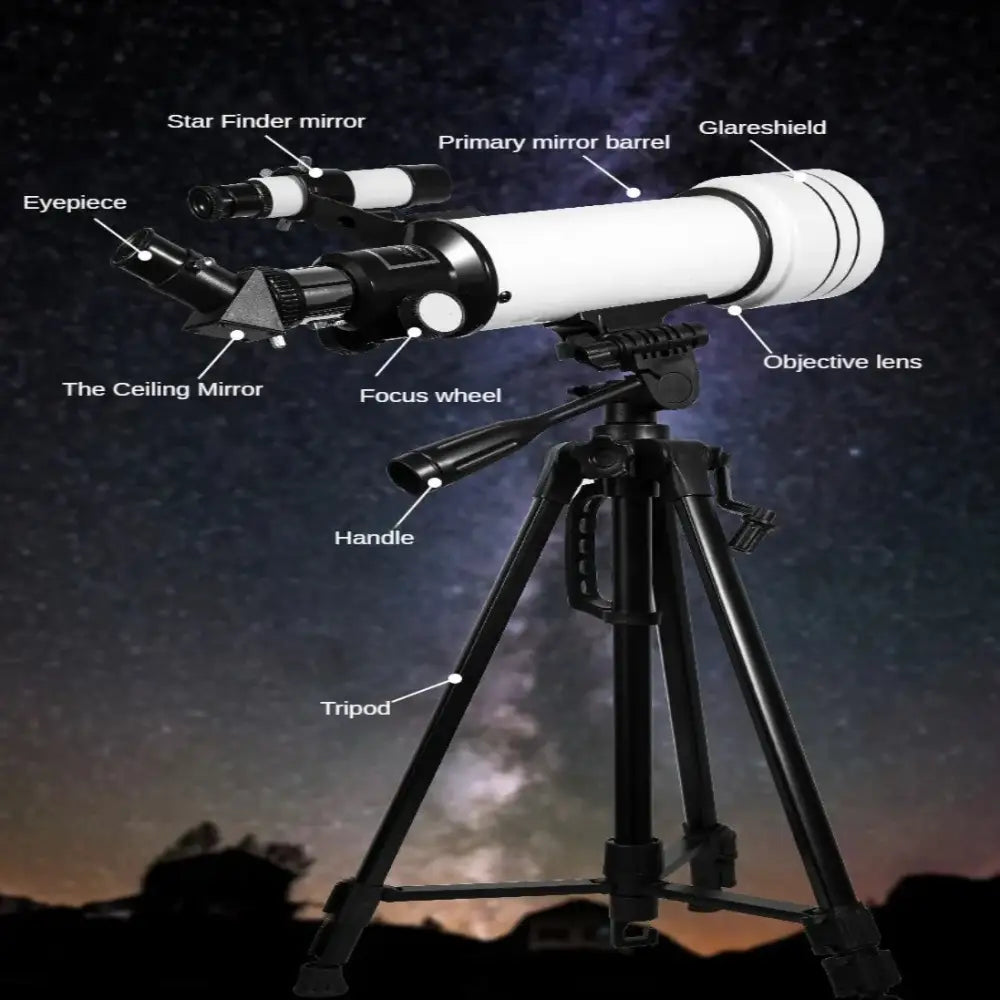 Astronomical Telescope with Tripod & Phone Adapter - SS