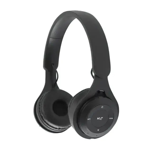 Bluetooth 5.0 Folding Wireless Headset (5 colours available) - Black / Bluetooth Headset - 9eight5