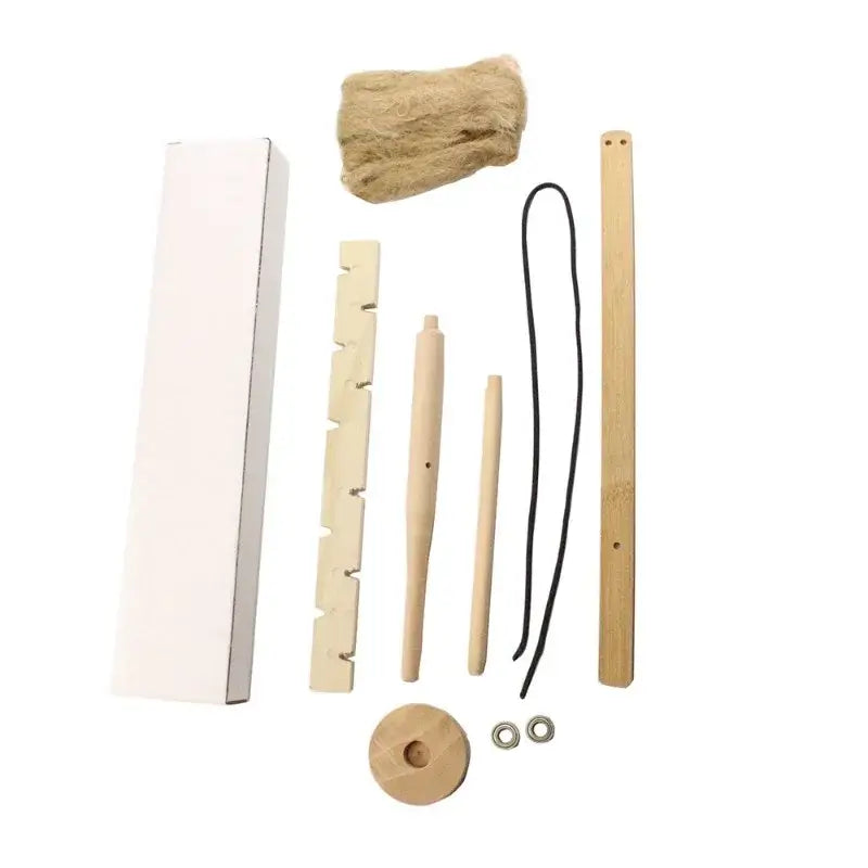 Bow Drill Kit Fire Starter Primitive Wood Survival Practice Friction Fire Tool for Scout Outdoor Activity Teaching